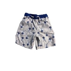 Star Wars R2-D2 Boys Swim Trunks Gray Blue Droid Print Board Shorts Mesh Lining